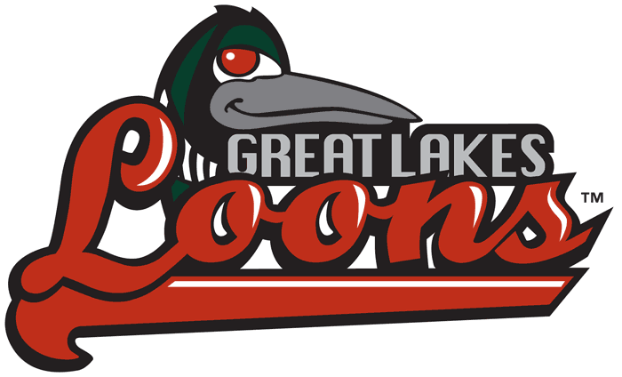 Great Lakes Loons 2007-2015 Primary Logo decal supplier